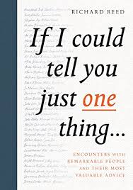 Book: If I could tell you one thing...